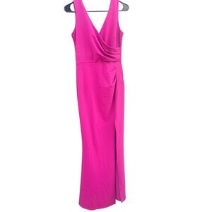Woods Elegant Fuchsia Evening‎ Gown size small NWT